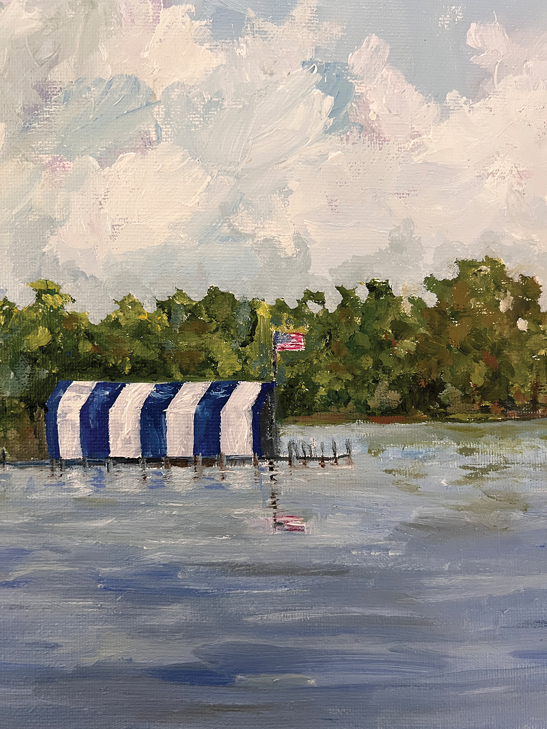 Painting of Lake Minnetonka