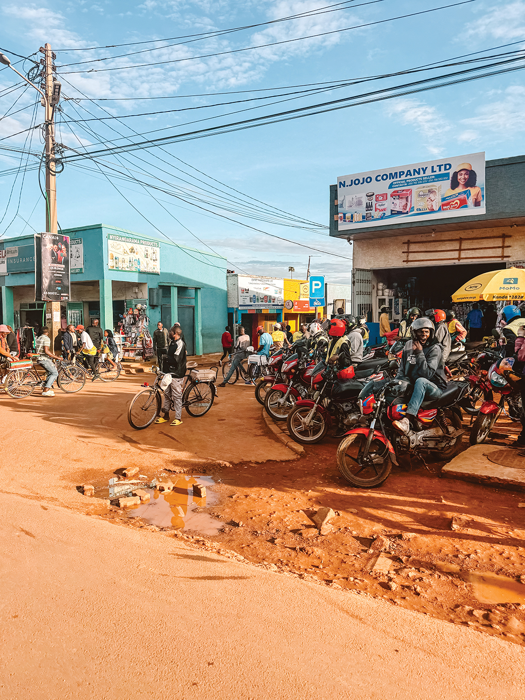 Motorcycles in Rwanda