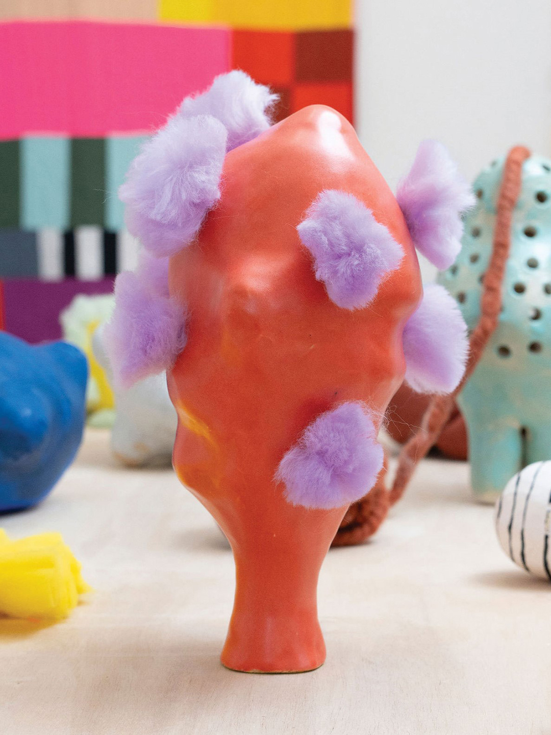 Artist Kelly Carámbula sculpture
