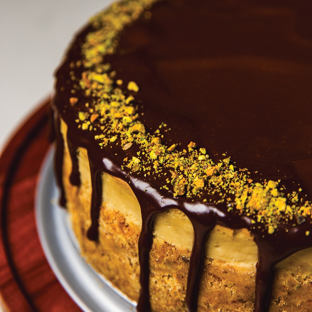 Dubai Chocolate Cheesecake