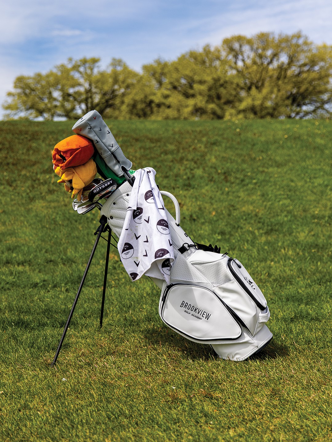 Katie Bakken golf club bag