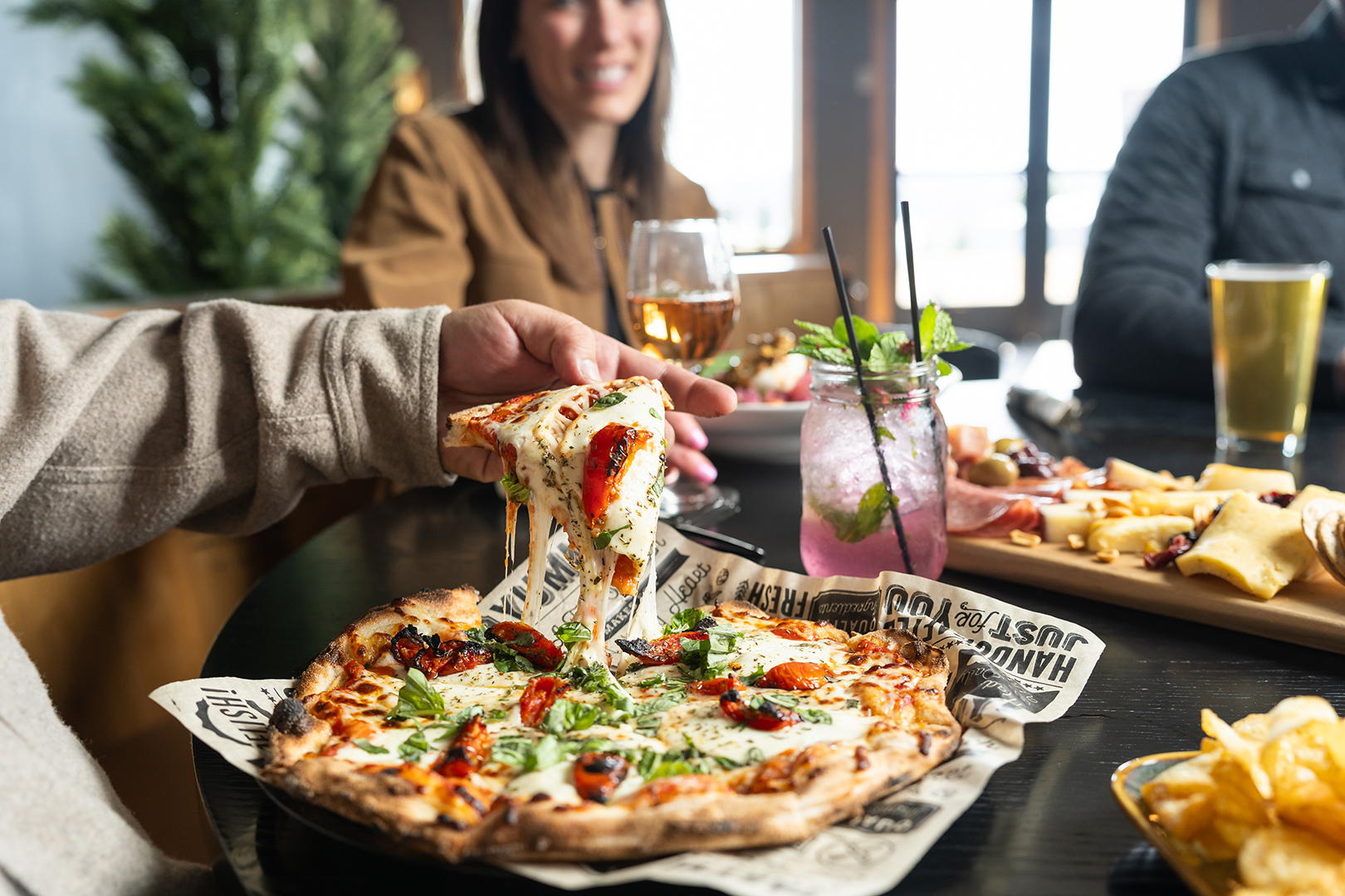 Pizza from Bonfire & Barrel