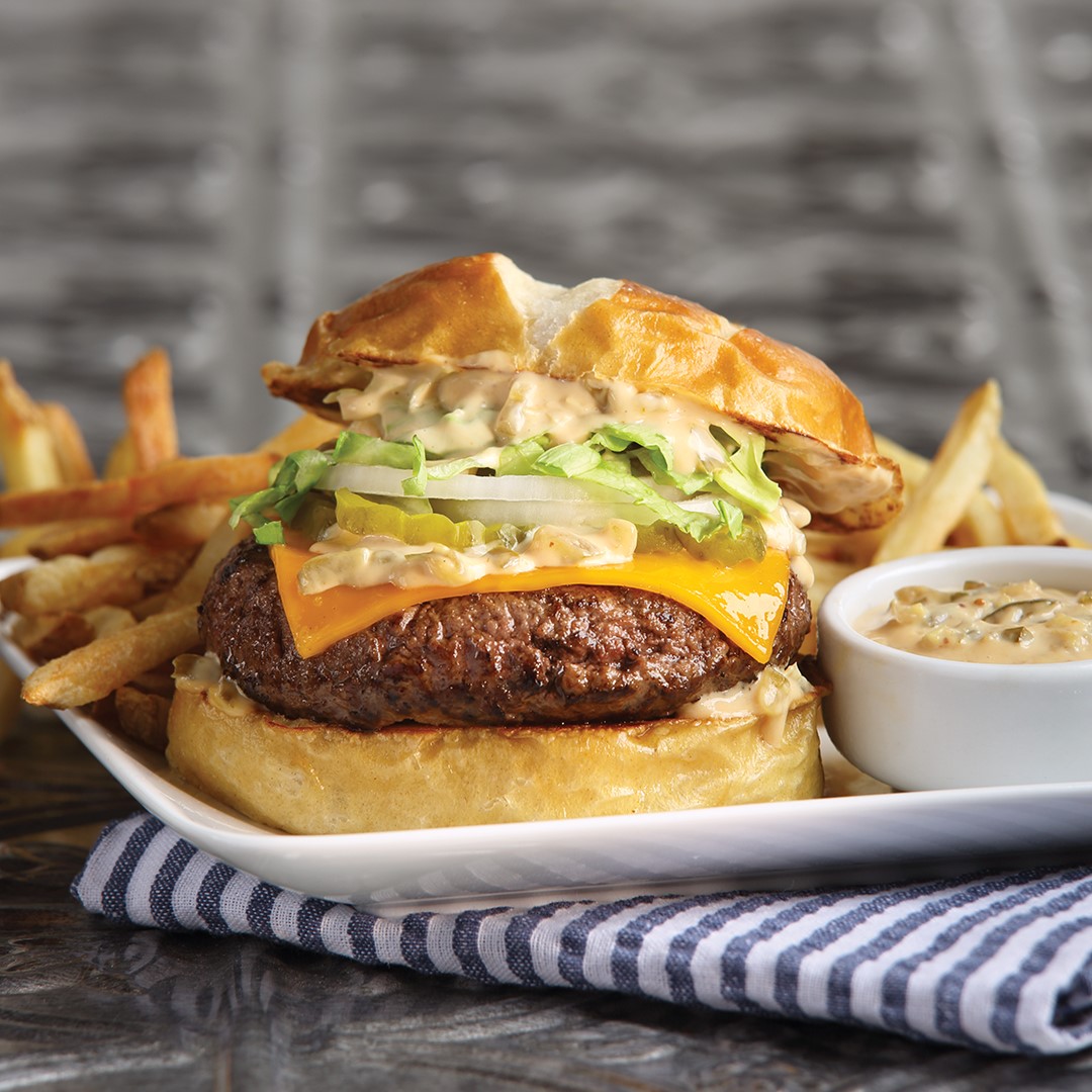 Killer Burgers with Killer Burger Sauce
