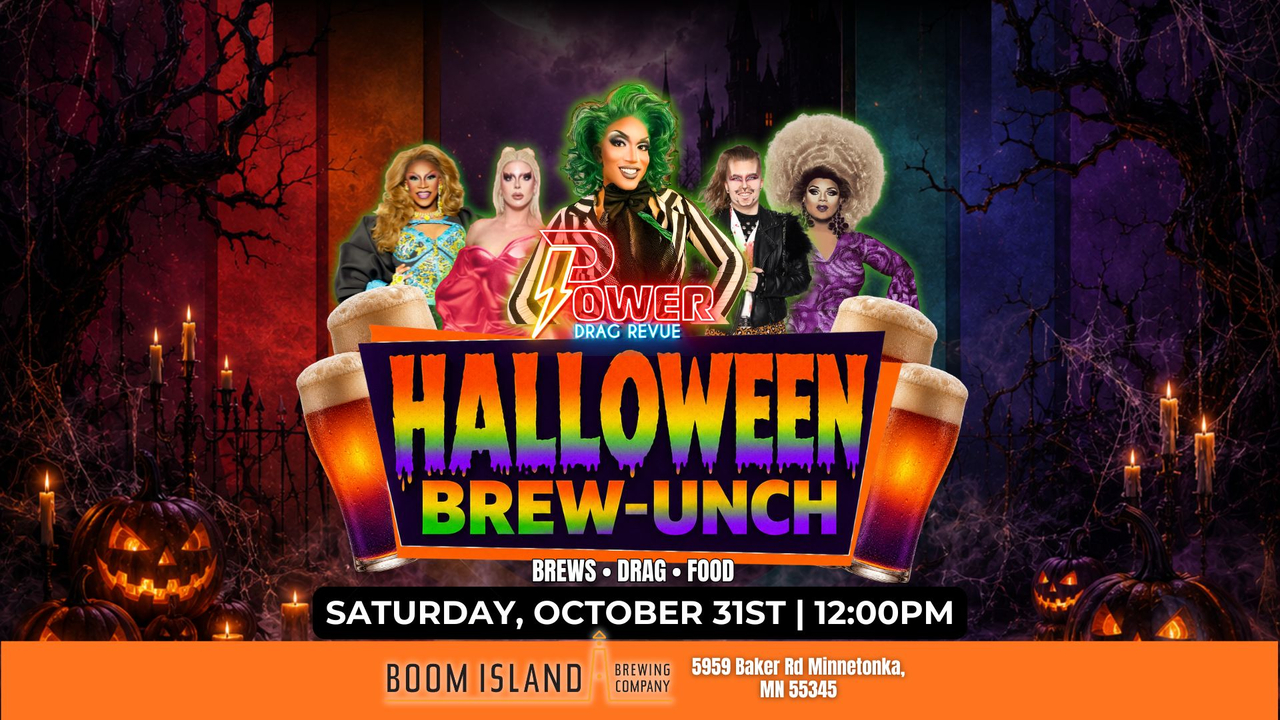 Halloween "Brew-unch" Drag Brunch web banner