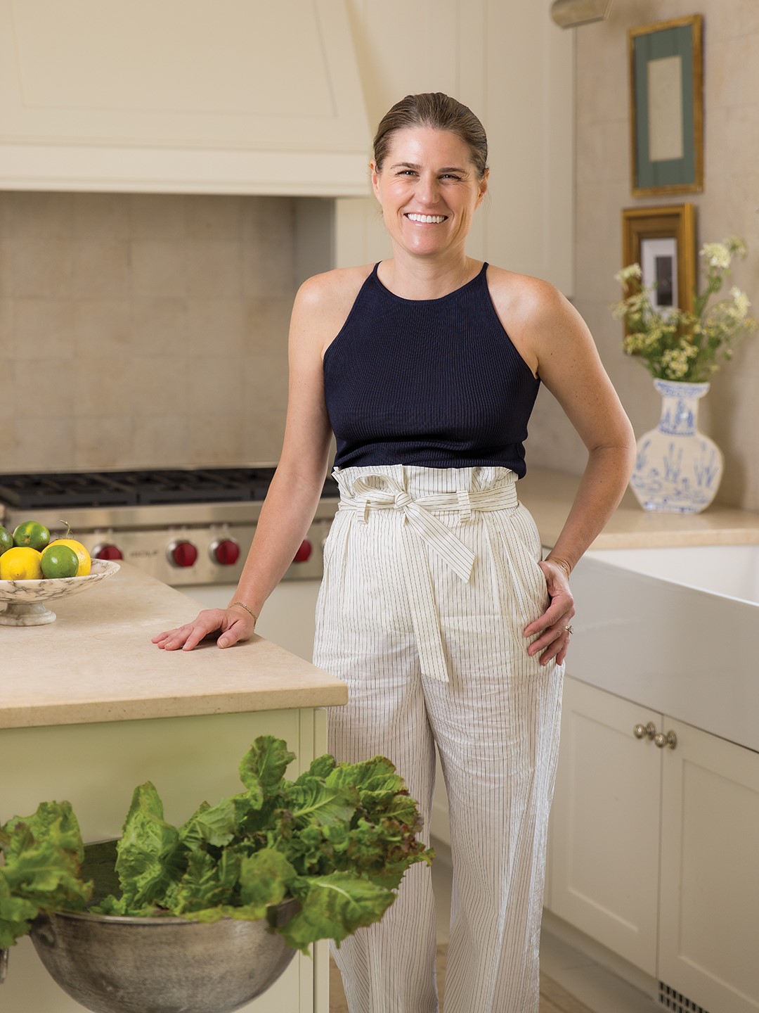 Jenny Jorgensen embraces the way art develops its own narrative within home decor. 