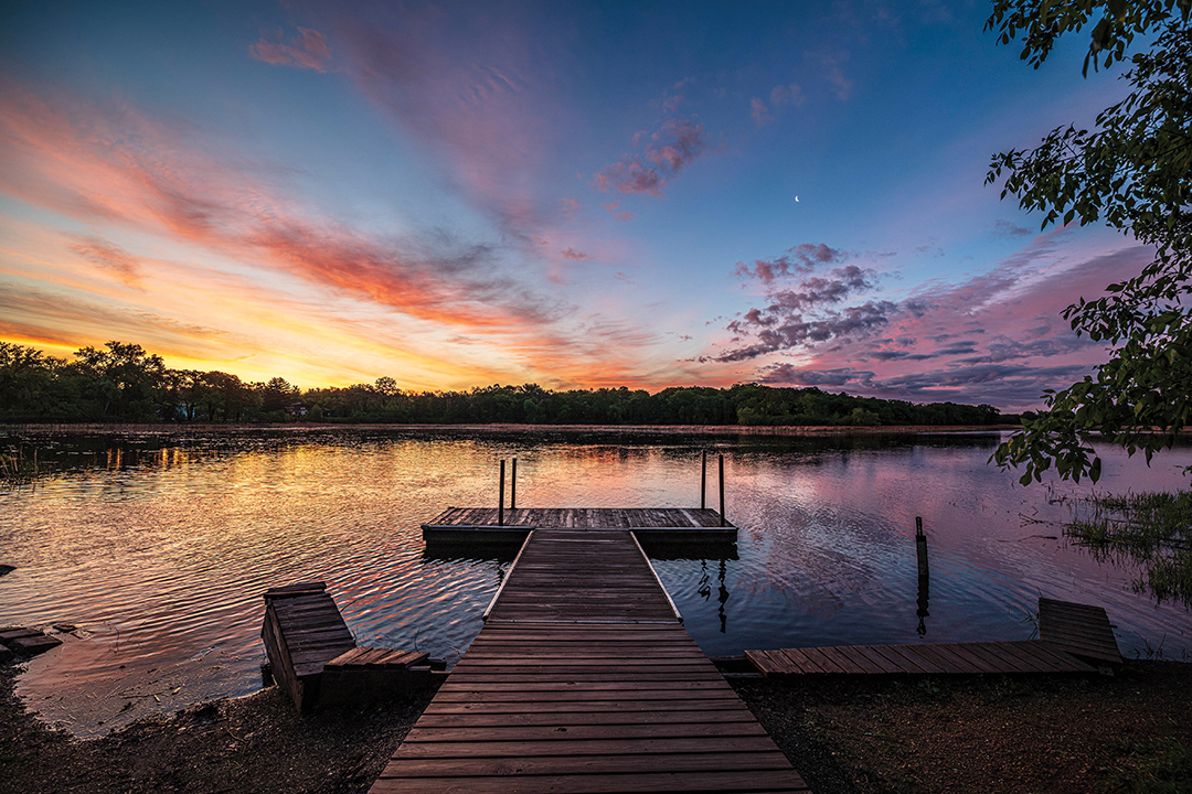 Sunrise Over Minnehaha Headwaters