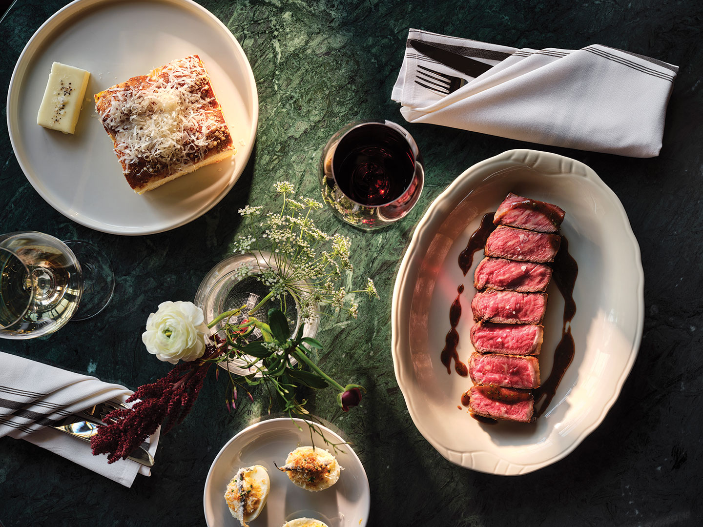 Belle & Grey steak