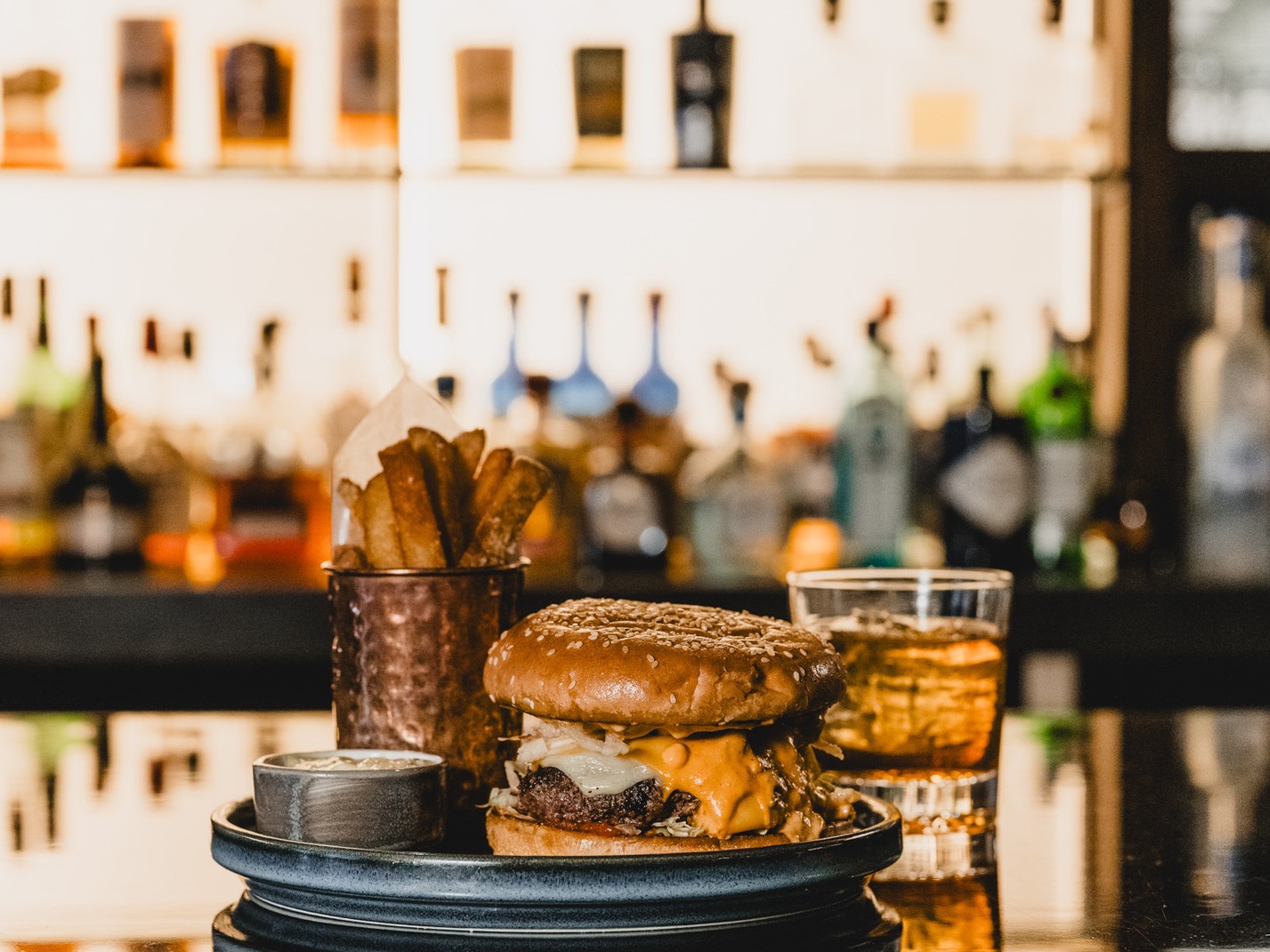 Burger from Bar Eloise