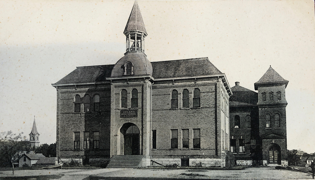 This Delano Public School building (ca. 1915) serves as a reminder of the community’s early commitment to education. 
