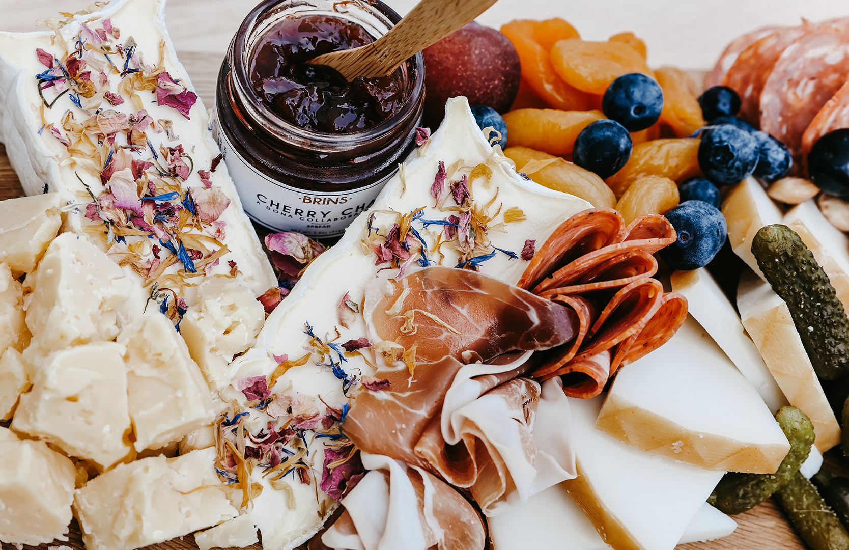 July Gather event charcuterie board