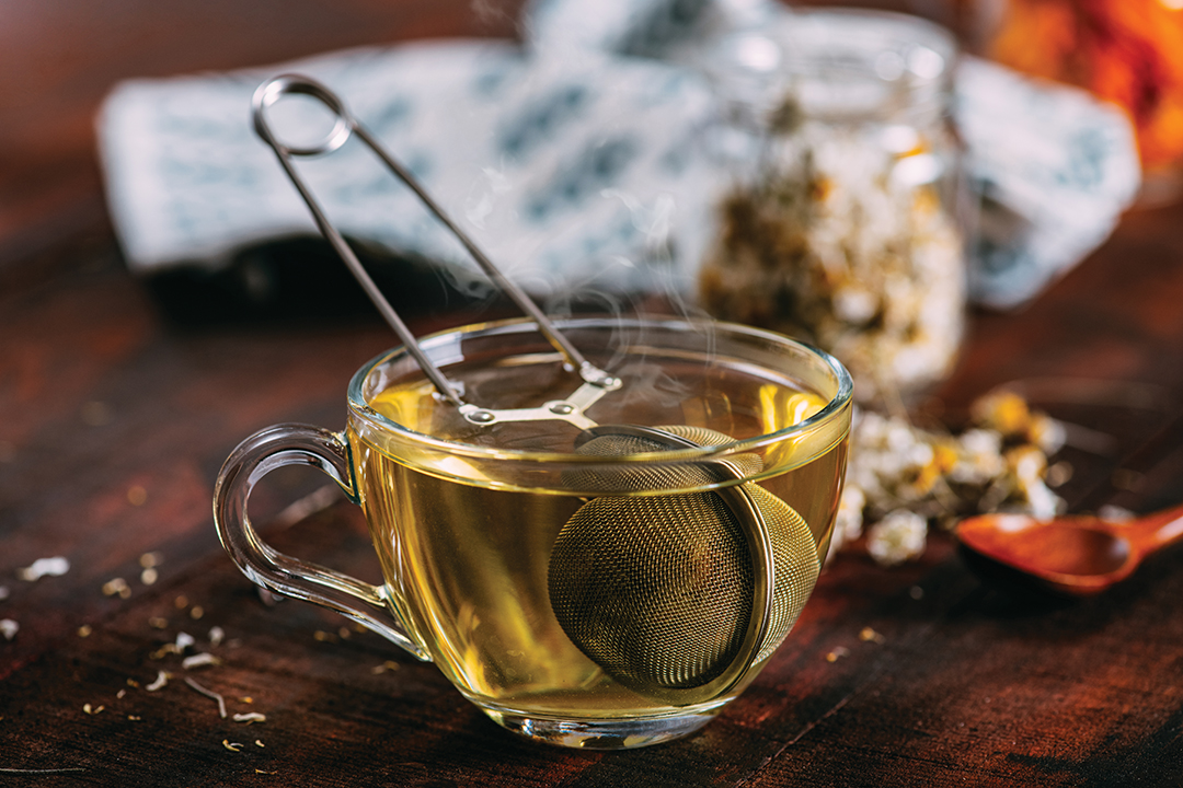 Green tea (hot or iced matcha) can have anti-inflammatory and antimicrobial effects.