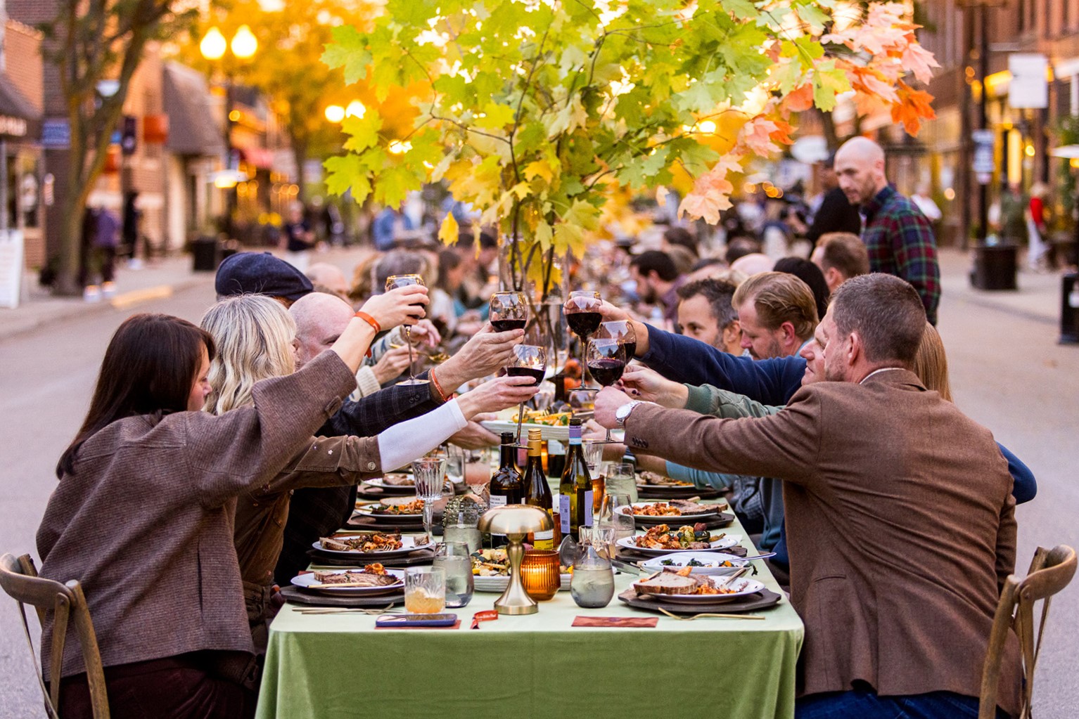 Over 250 friends and neighbors got together on October 8 for the inaugural Gathered on Water Street.
